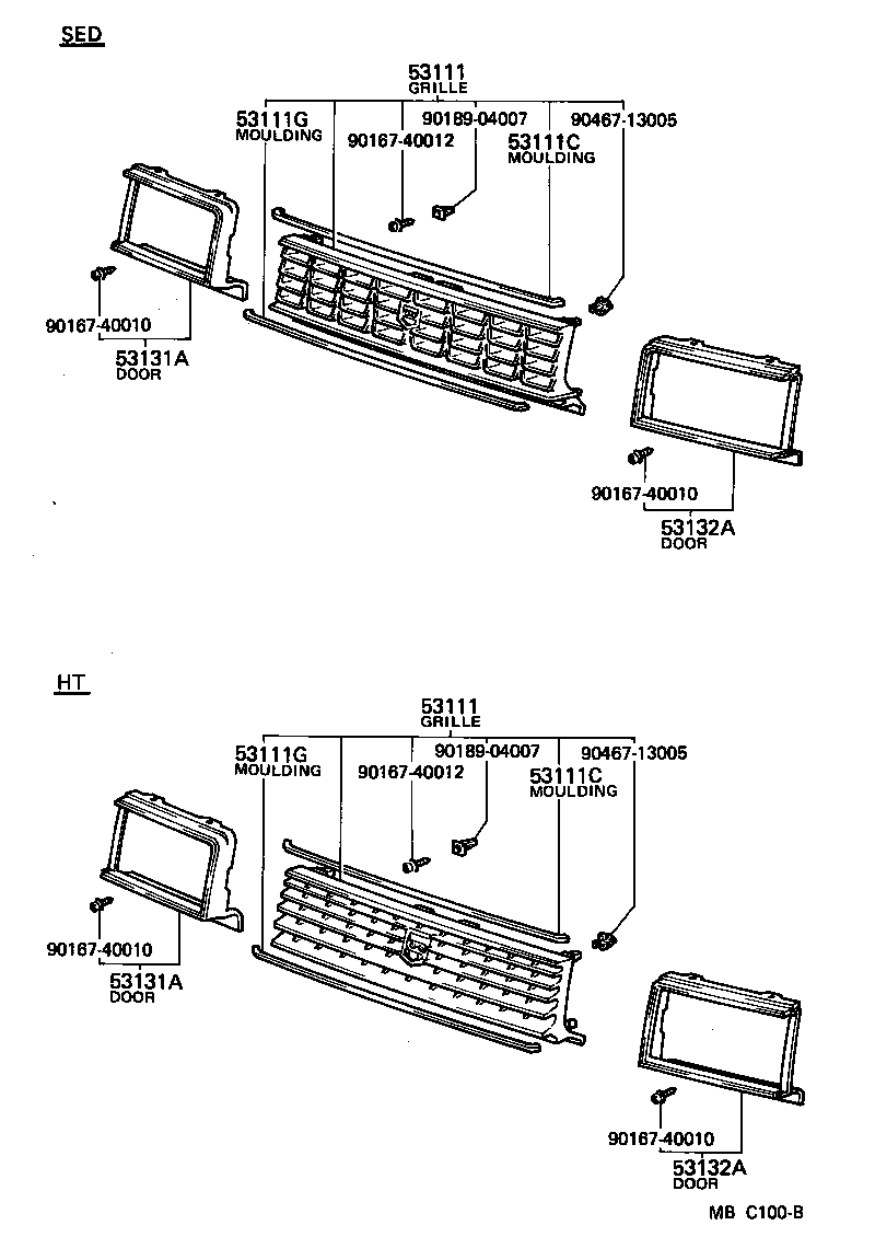  CHASER |  RADIATOR GRILLE