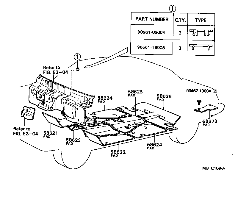  CHASER |  DASH SILENCER BOARD FLOOR SILENCER PAD