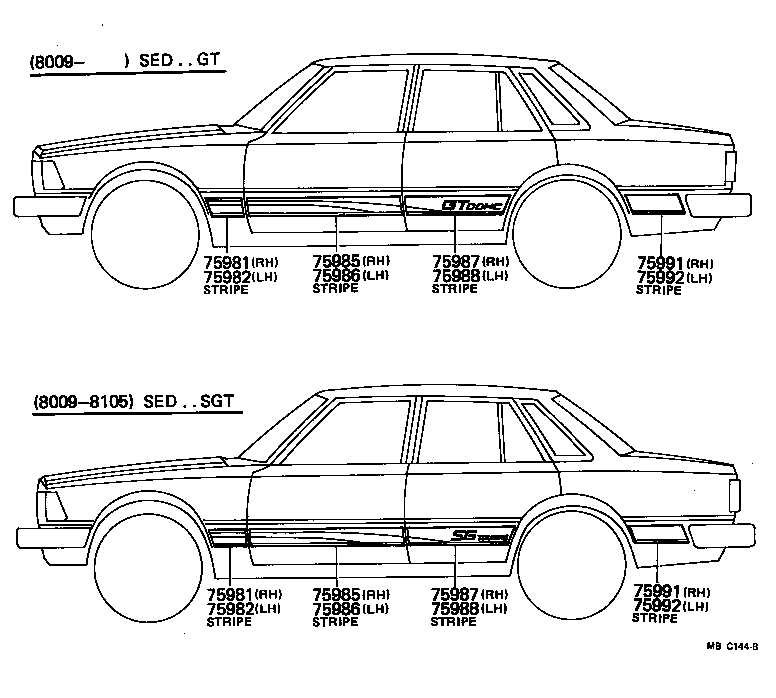  CHASER |  BODY STRIPE