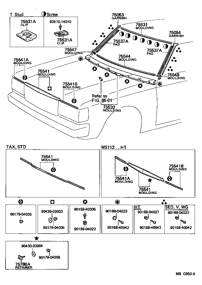  CROWN |  FRONT MOULDING