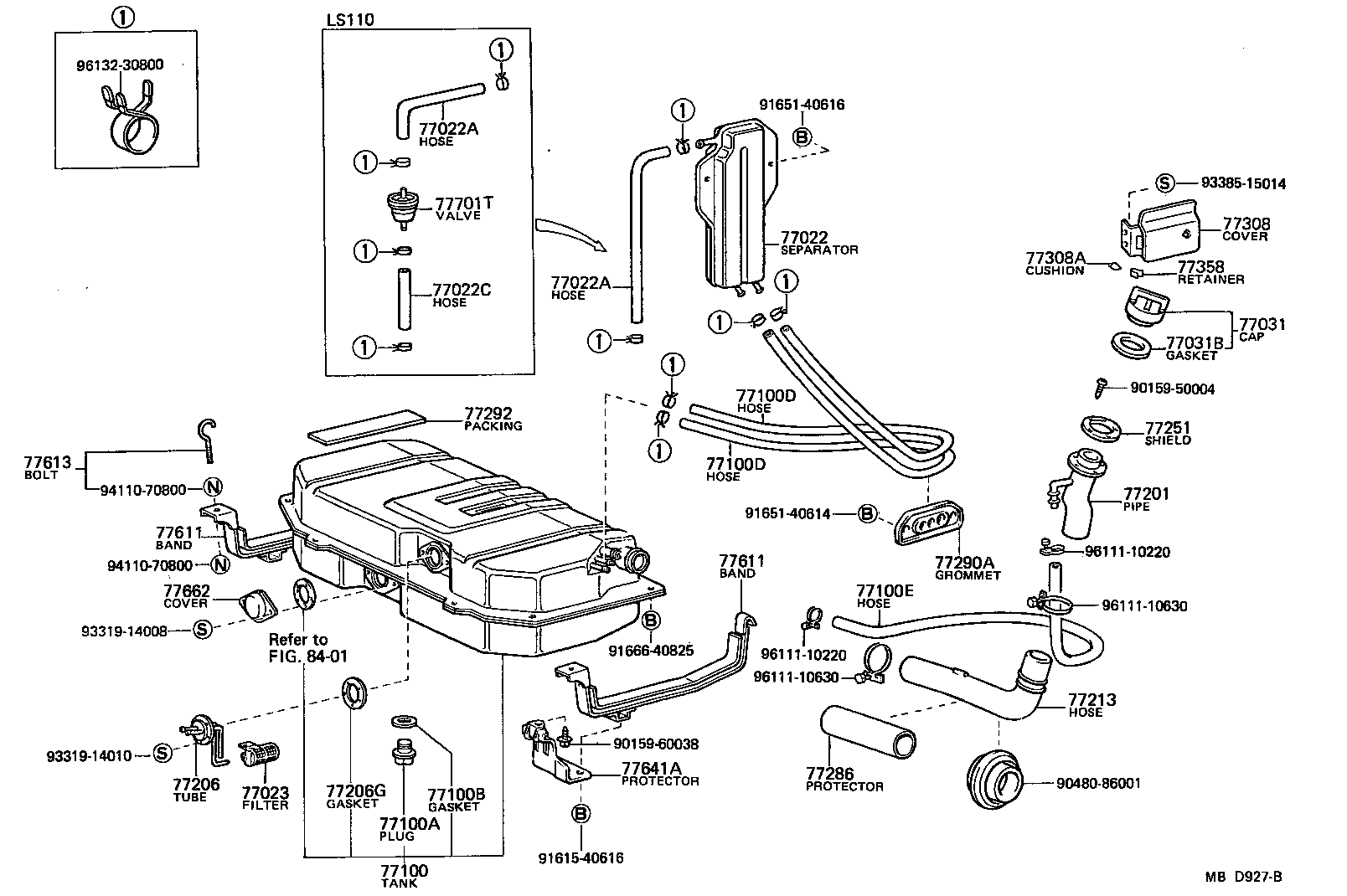  CROWN |  FUEL TANK TUBE