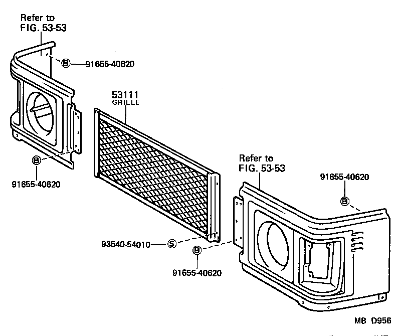  HIACE QUICK DELIVERY |  RADIATOR GRILLE
