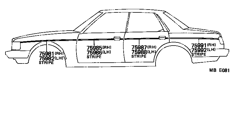  CRESTA |  BODY STRIPE