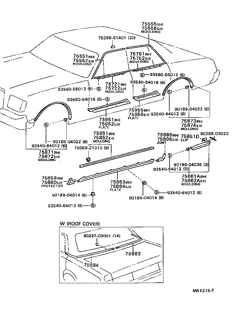  CENTURY |  SIDE MOULDING