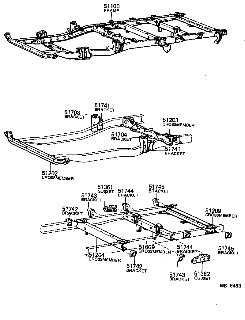  LITE TOWNACE TRUCK |  FRAME