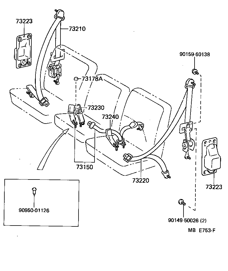  HIACE VAN WAGON |  SEAT BELT