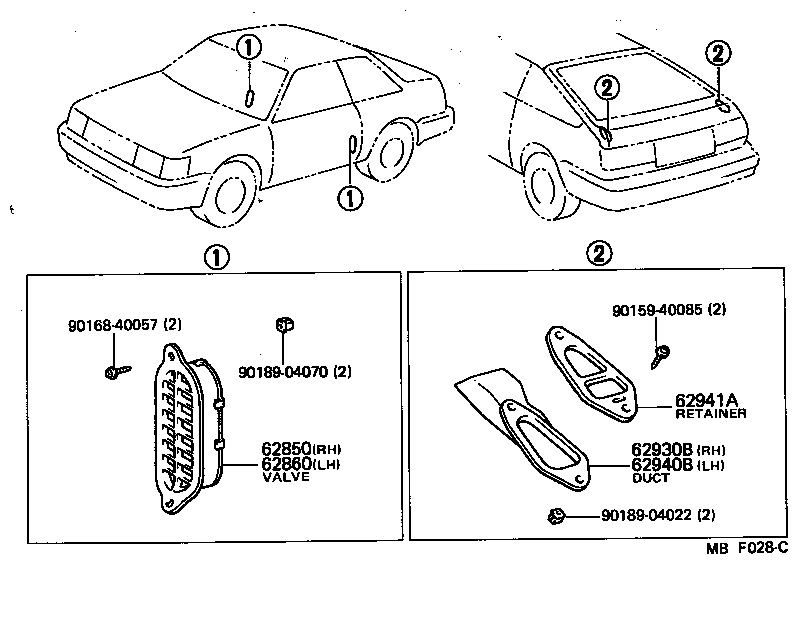  SPRINTER TRUENO |  ROOF SIDE VENTILATOR