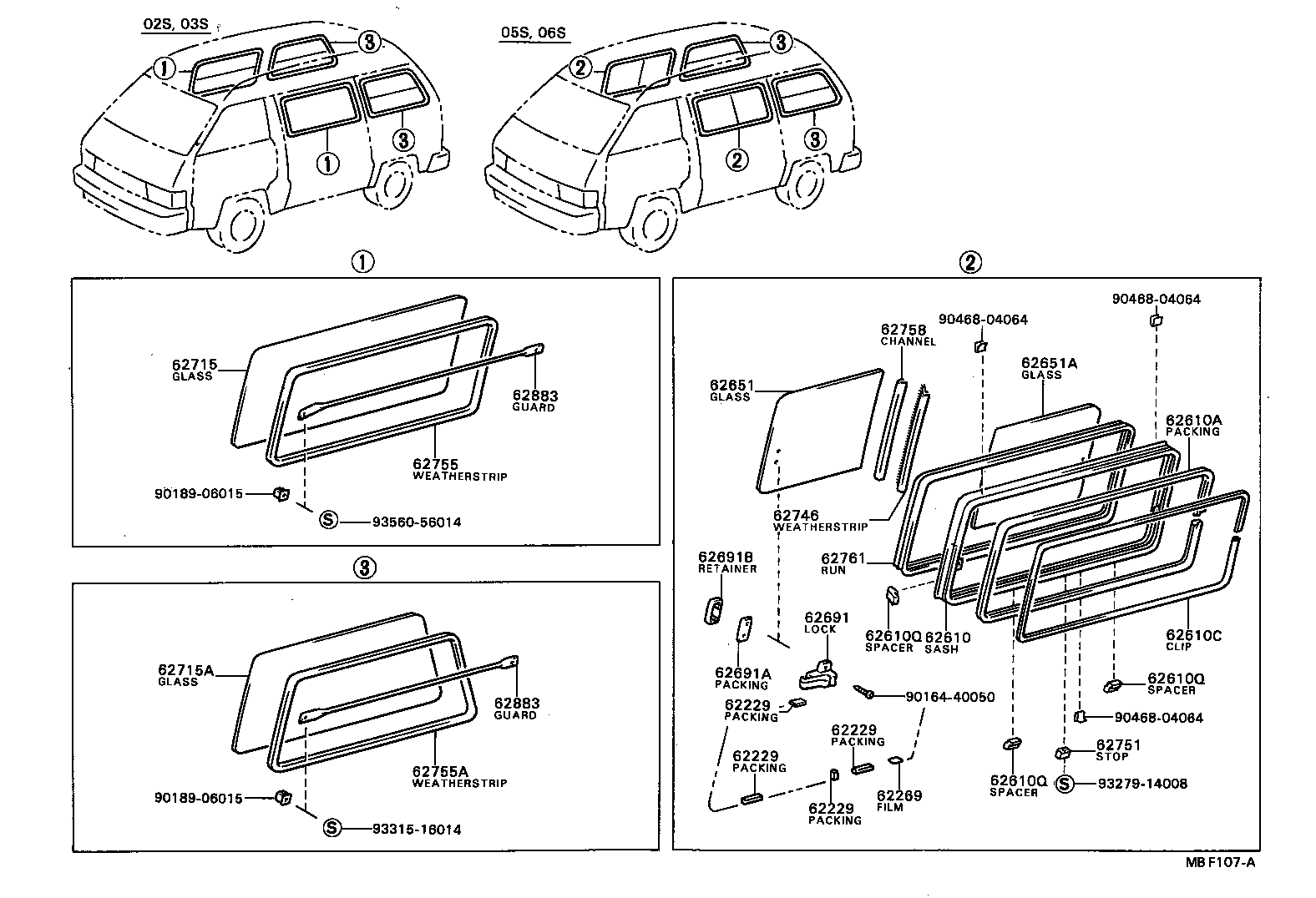  TOWN MASTERACE V WG |  SIDE WINDOW