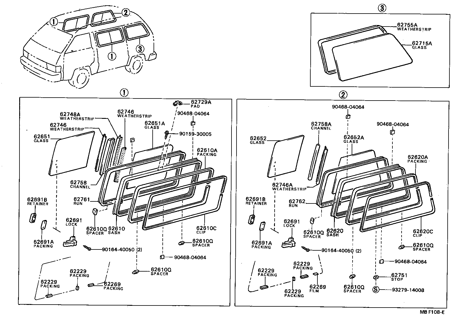  TOWN MASTERACE V WG |  SIDE WINDOW