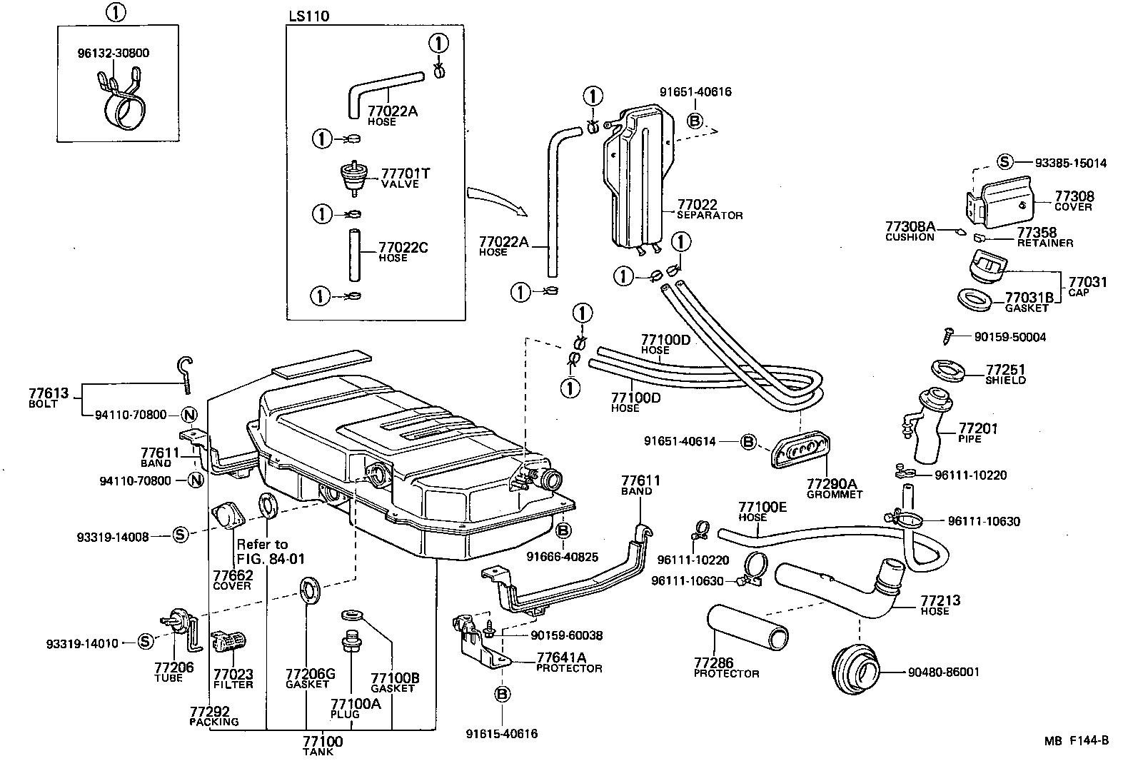  CROWN |  FUEL TANK TUBE
