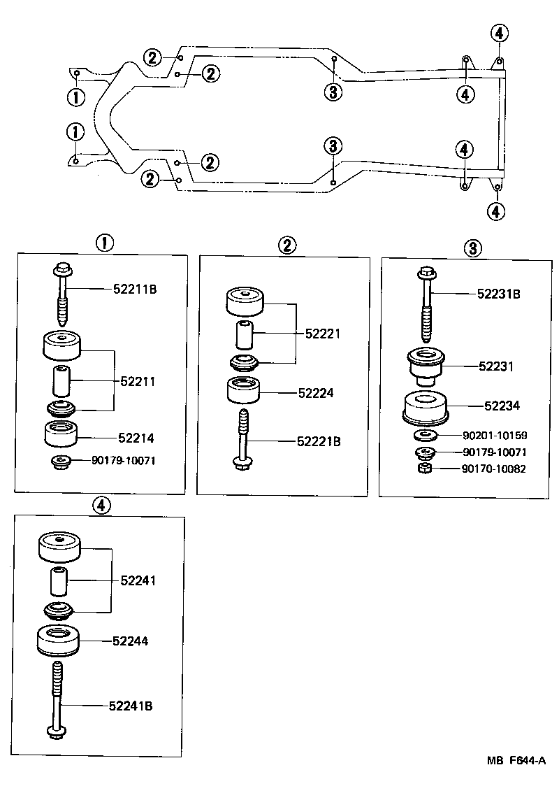  CROWN |  BODY MOUNTING