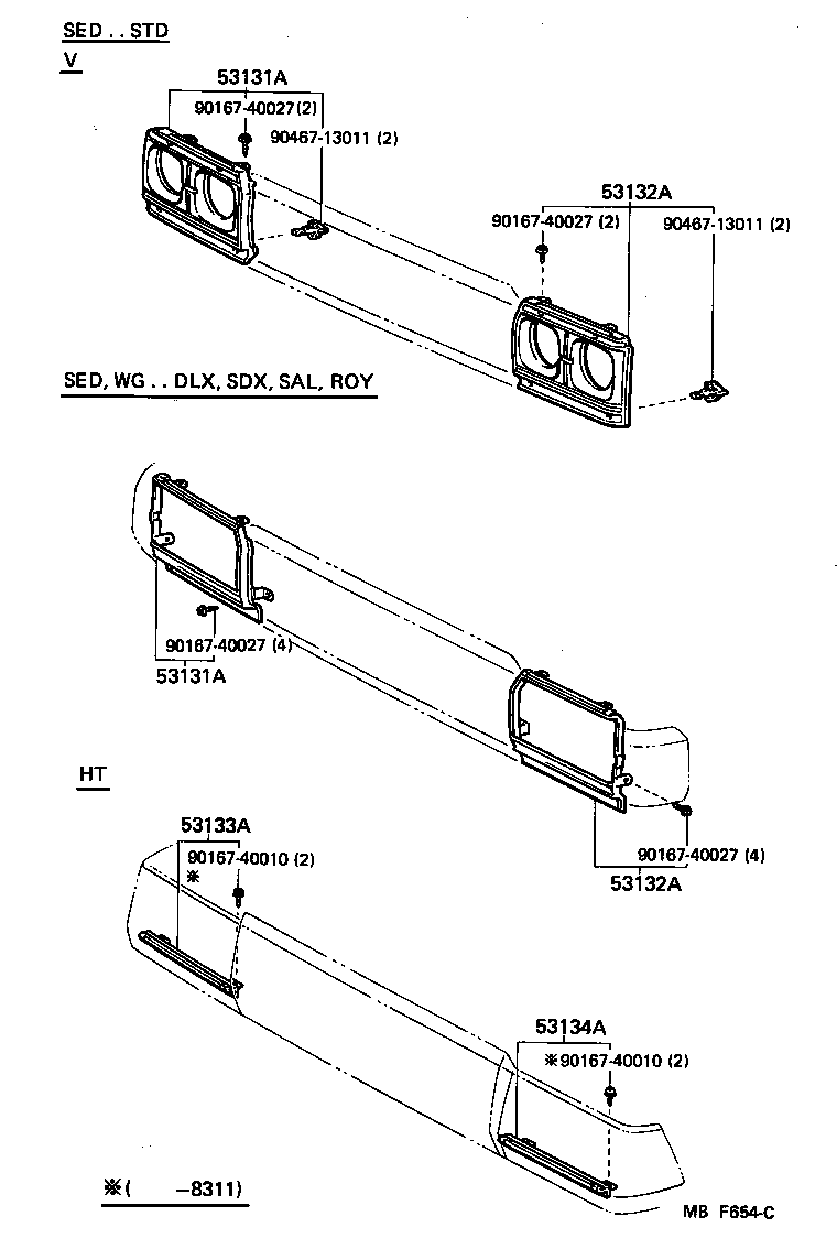  CROWN |  RADIATOR GRILLE