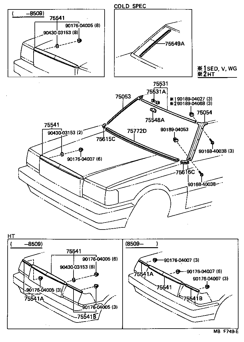  CROWN |  FRONT MOULDING