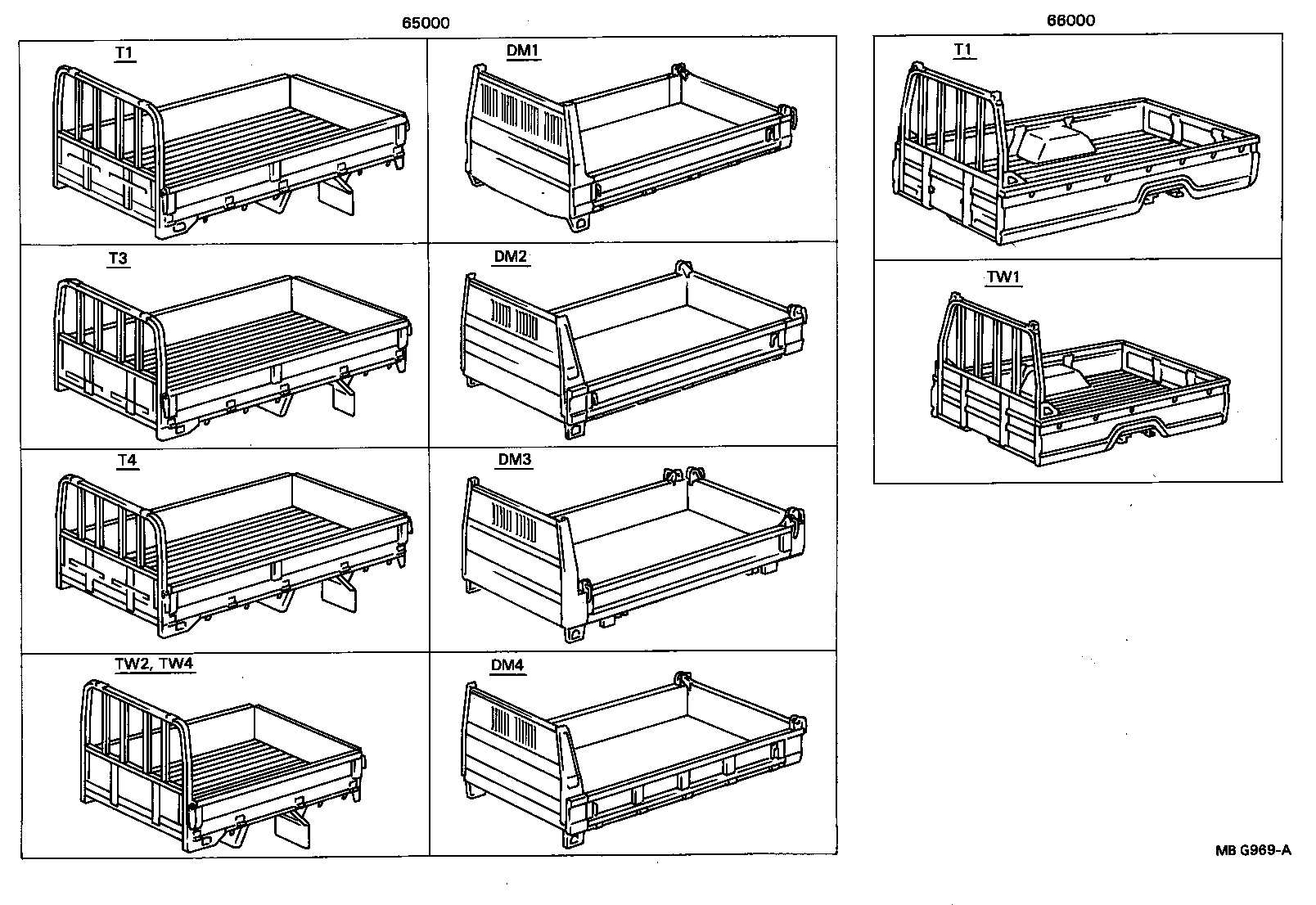  DYNA TOYOACE |  REAR BODY ASSEMBLY