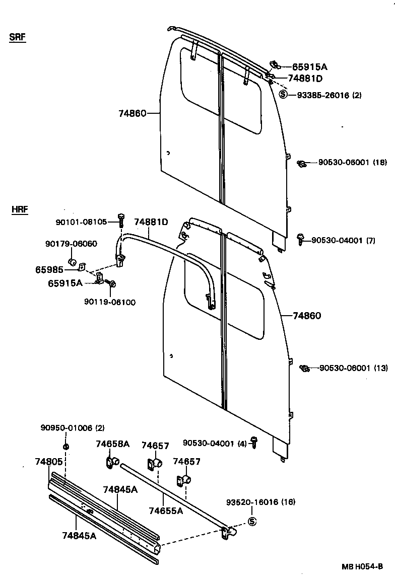  DYNA TOYOACE |  SEPARATOR SEPARATOR CURTAIN