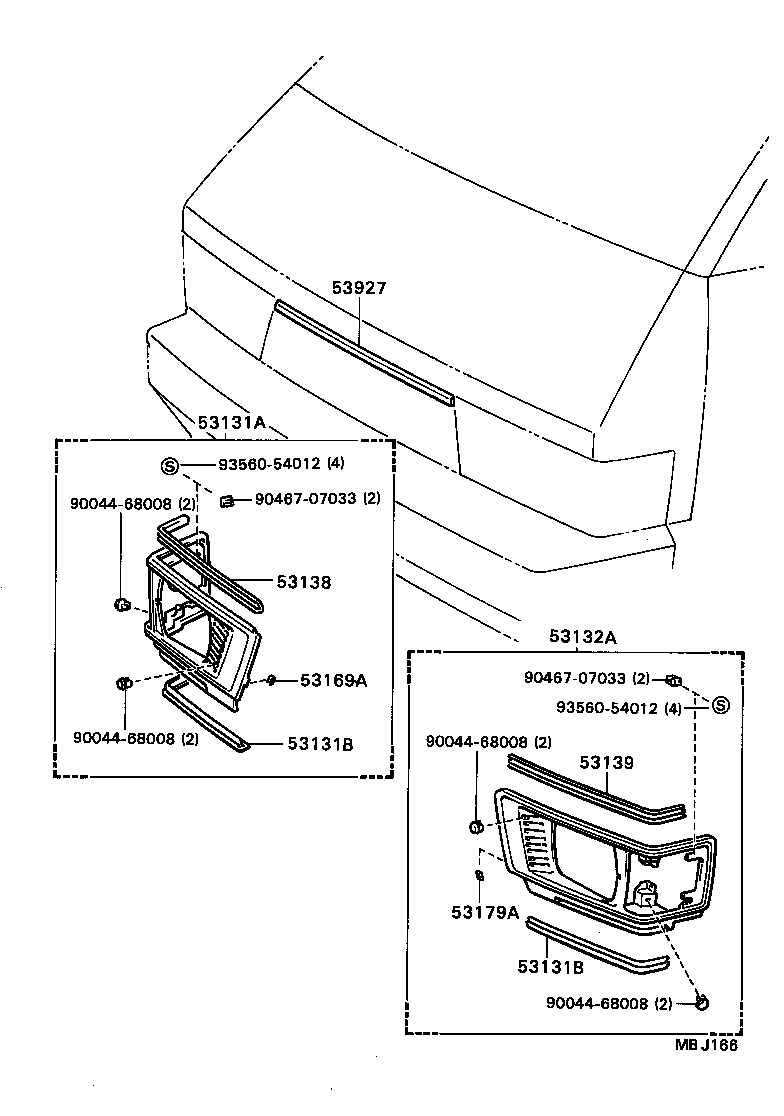  TOWN MASTERACE V WG |  RADIATOR GRILLE