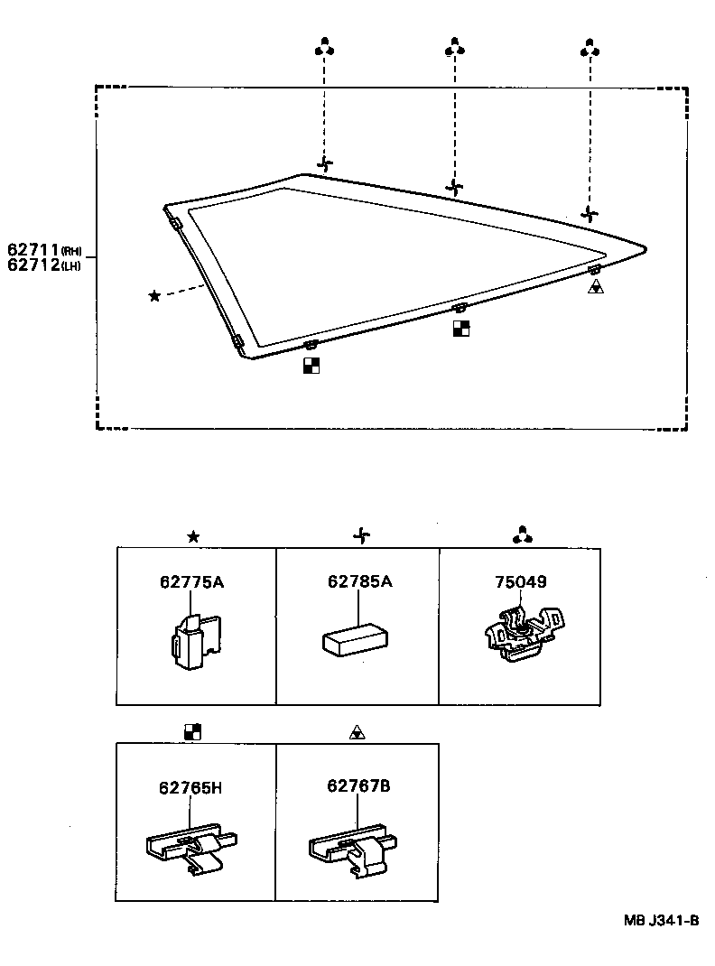  CELICA |  QUARTER WINDOW