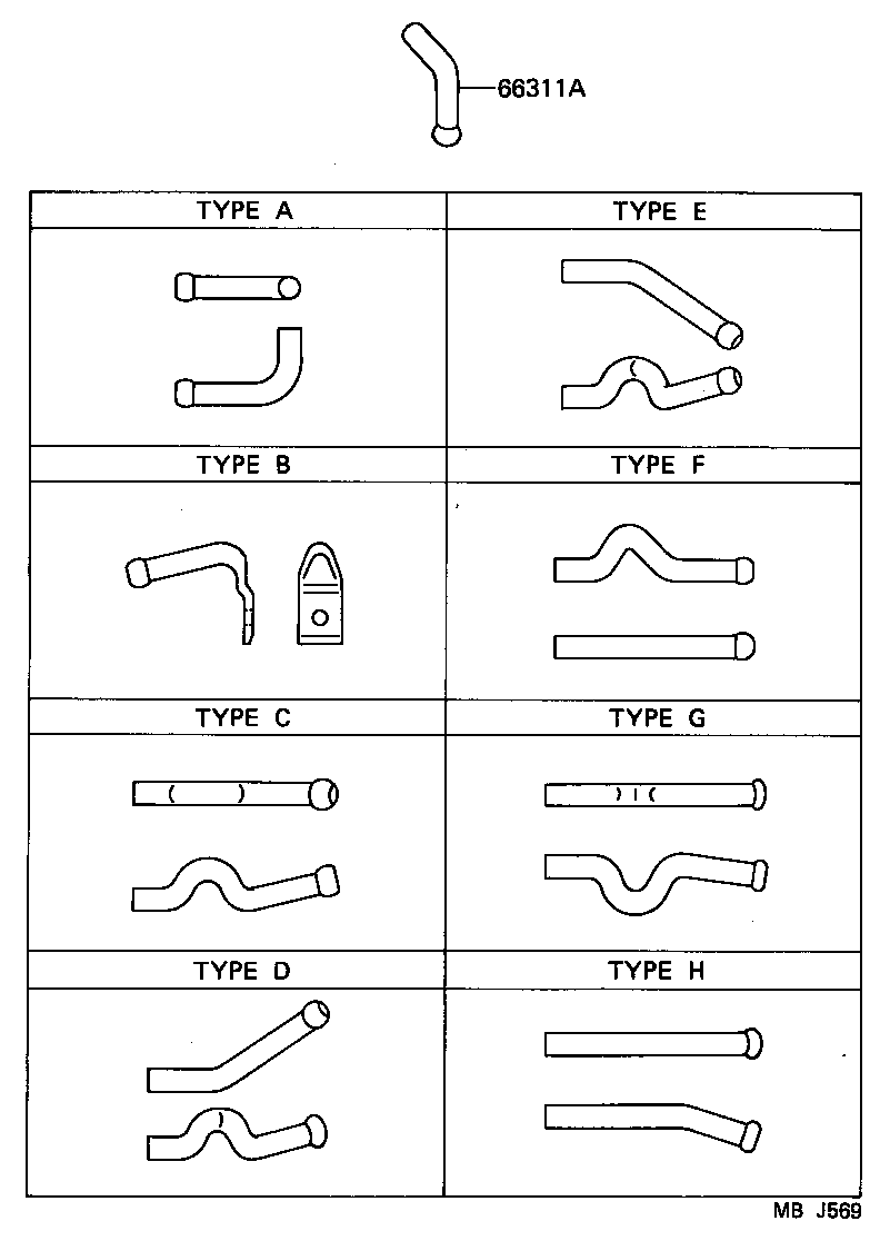  TOYOACE DYNA |  REAR BODY FLOOR FENDER