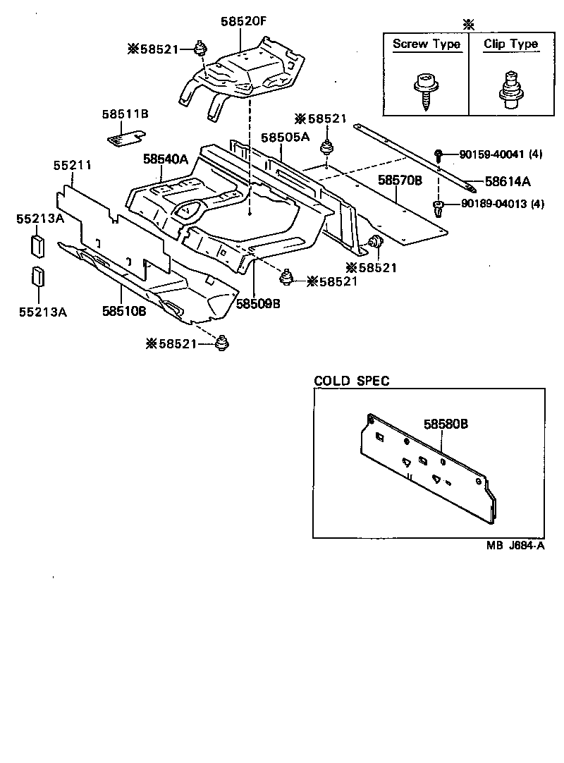  HIACE TRUCK |  FLOOR MAT SILENCER PAD