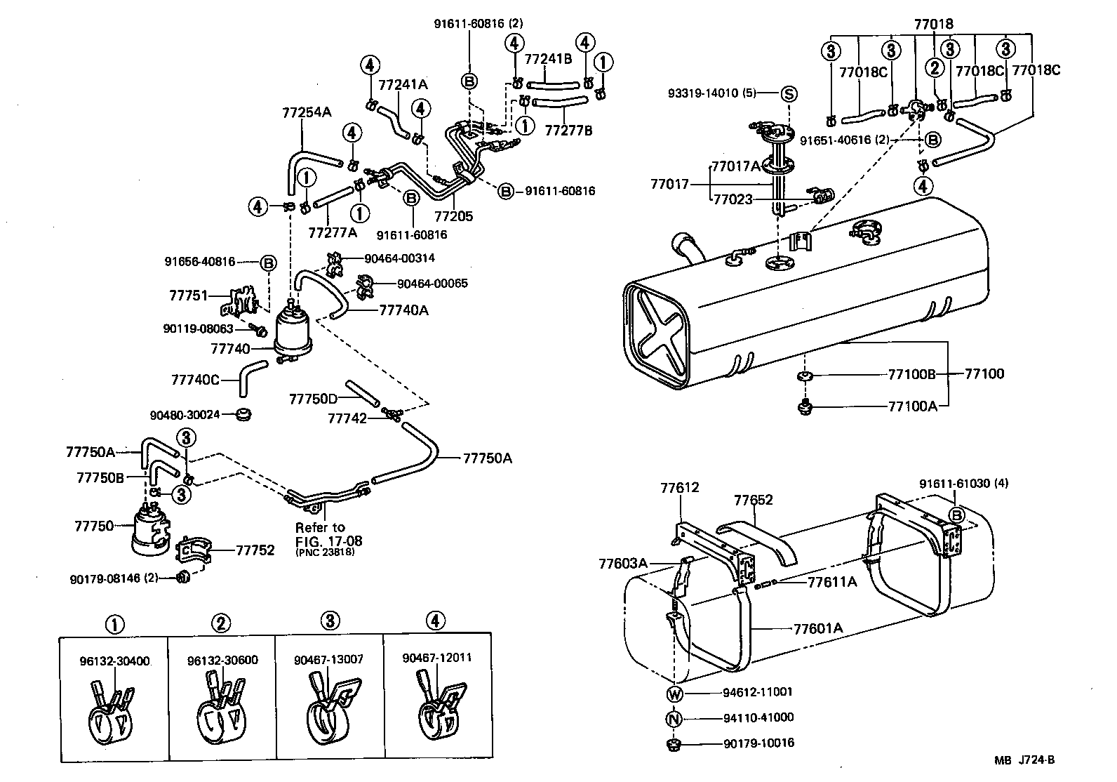  HIACE TRUCK |  FUEL TANK TUBE
