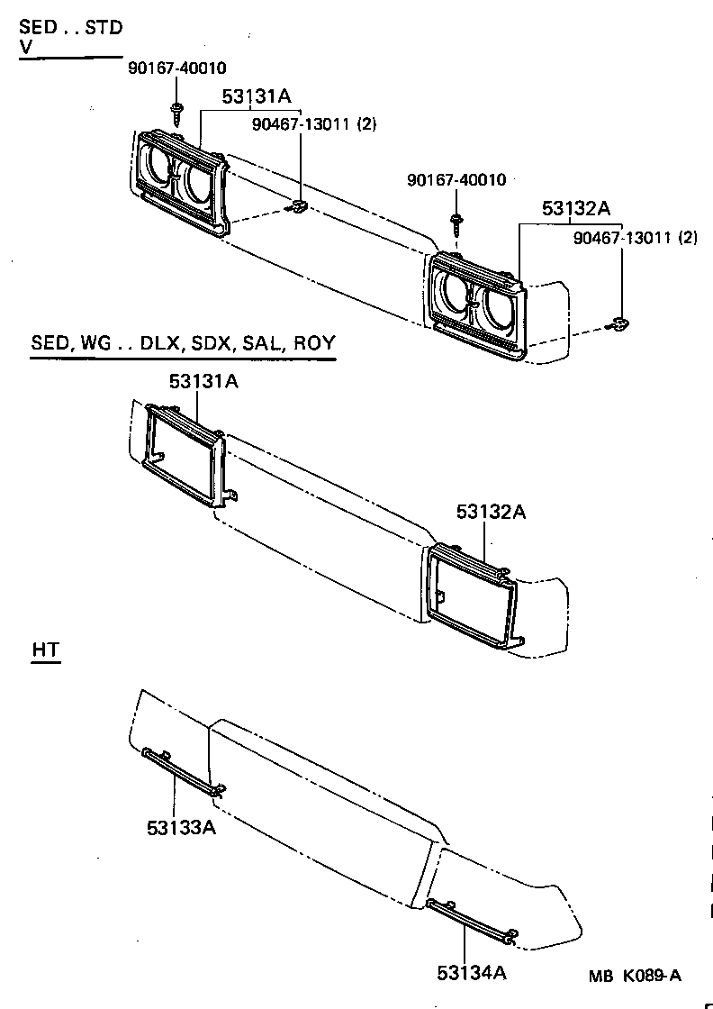  CROWN |  RADIATOR GRILLE