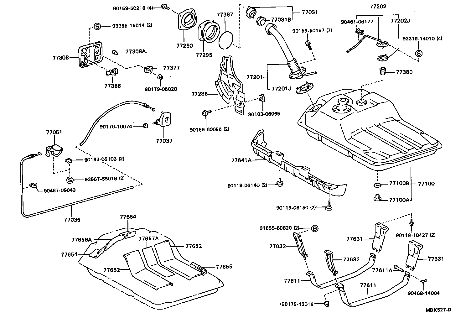  SOARER |  FUEL TANK TUBE