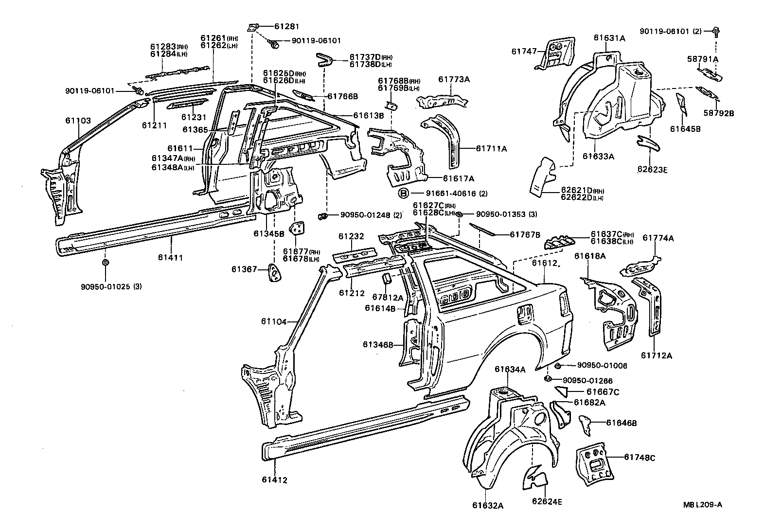  CELICA |  SIDE MEMBER