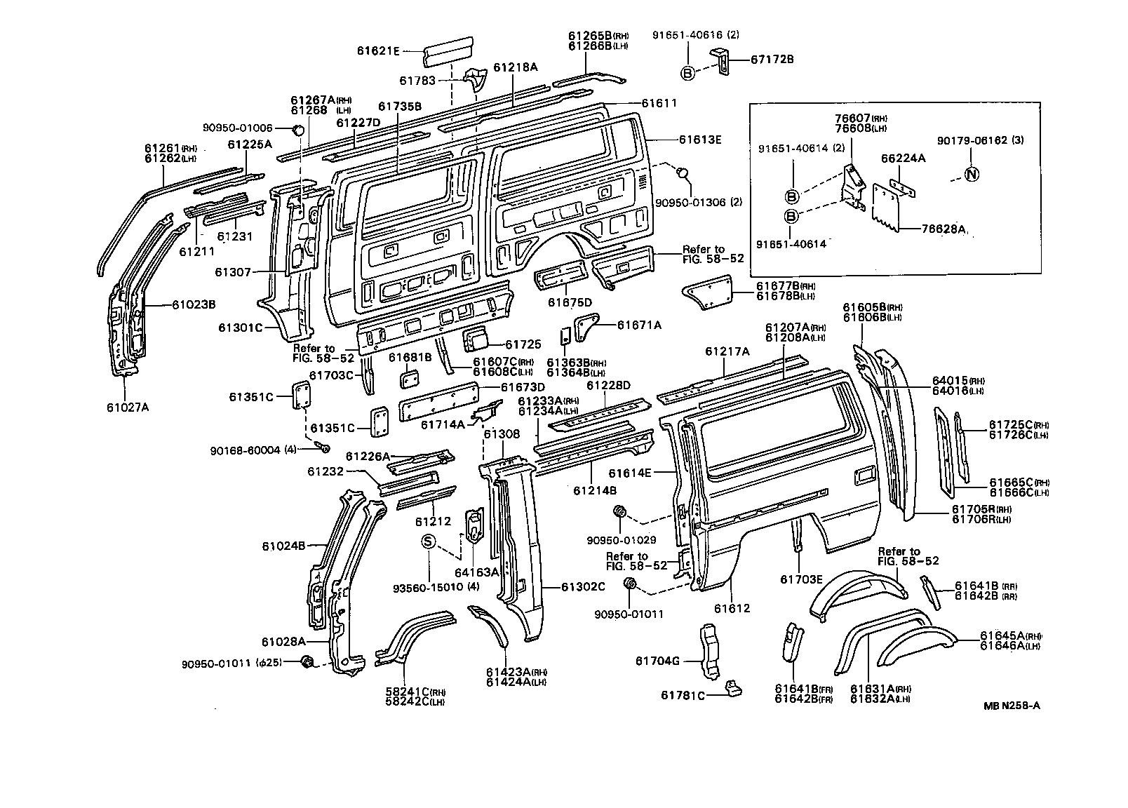  DYNA TOYOACE |  SIDE MEMBER