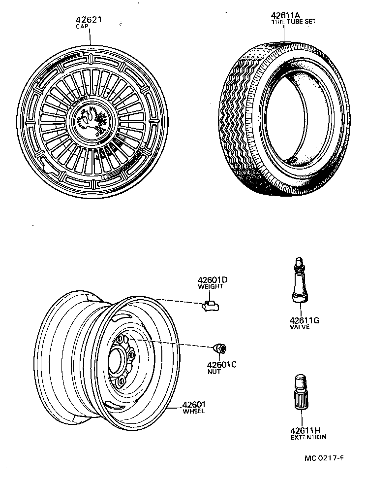  CENTURY |  DISC WHEEL WHEEL CAP