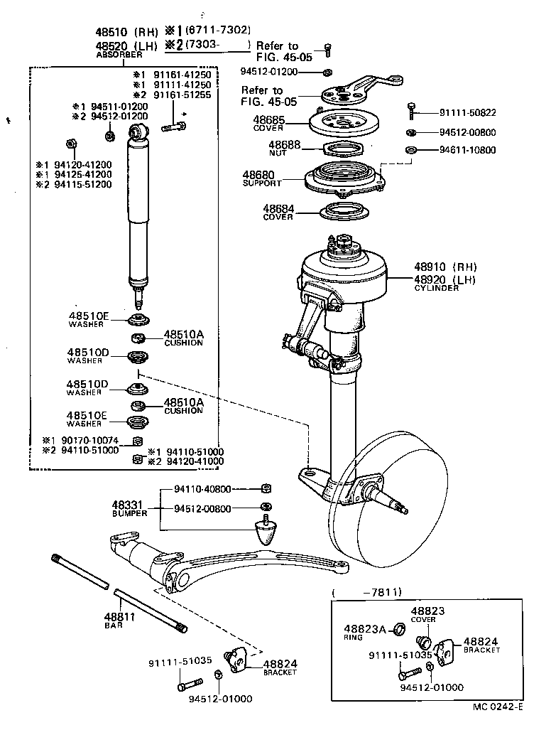  CENTURY |  FRONT SPRING SHOCK ABSORBER