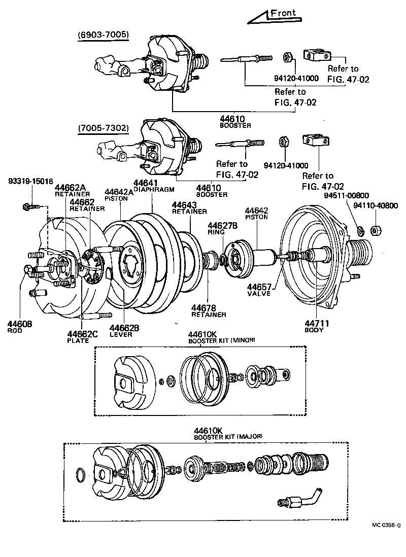  CENTURY |  BRAKE BOOSTER VACUUM TUBE
