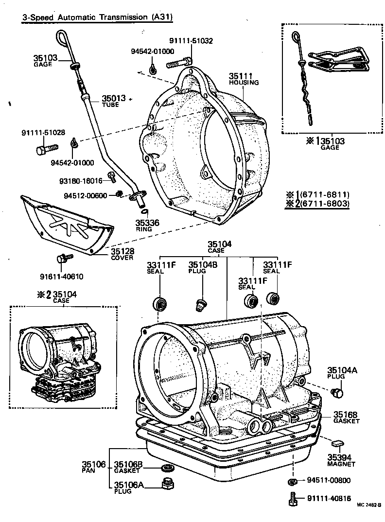  CENTURY |  TRANSMISSION CASE OIL PAN ATM