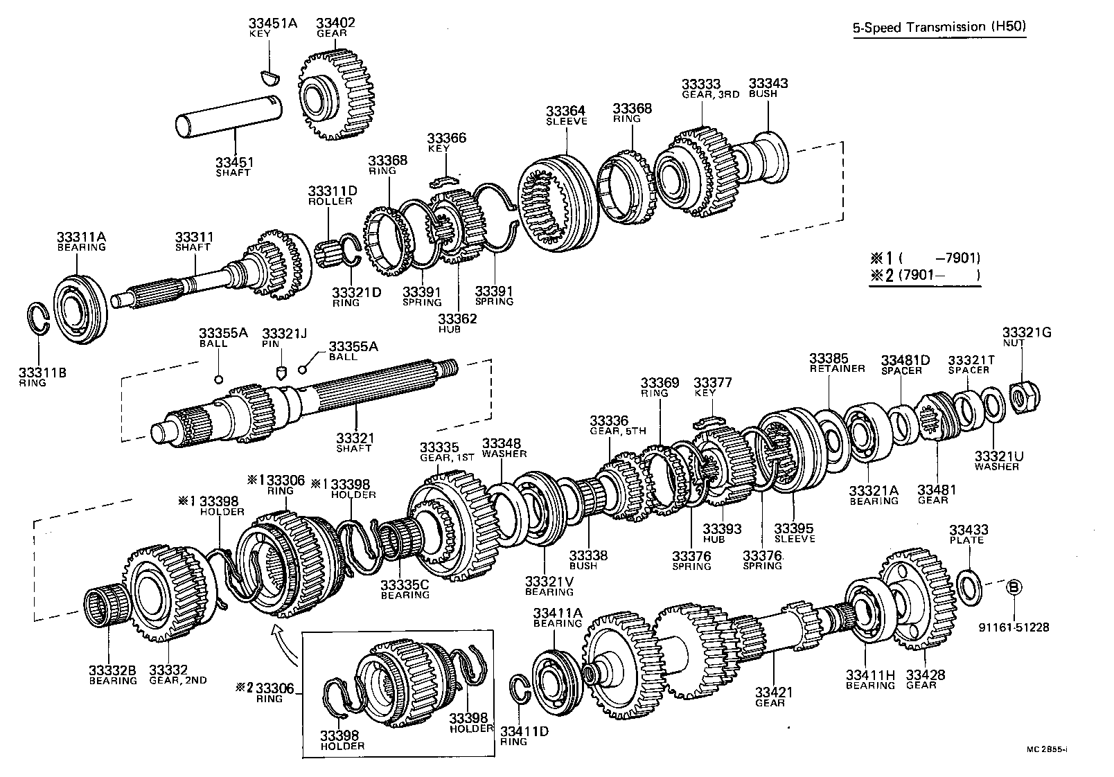  DYNA |  TRANSMISSION GEAR MTM