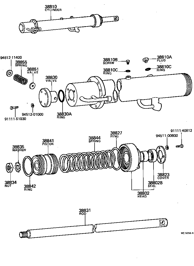  DYNA |  HOIST CYLINDER
