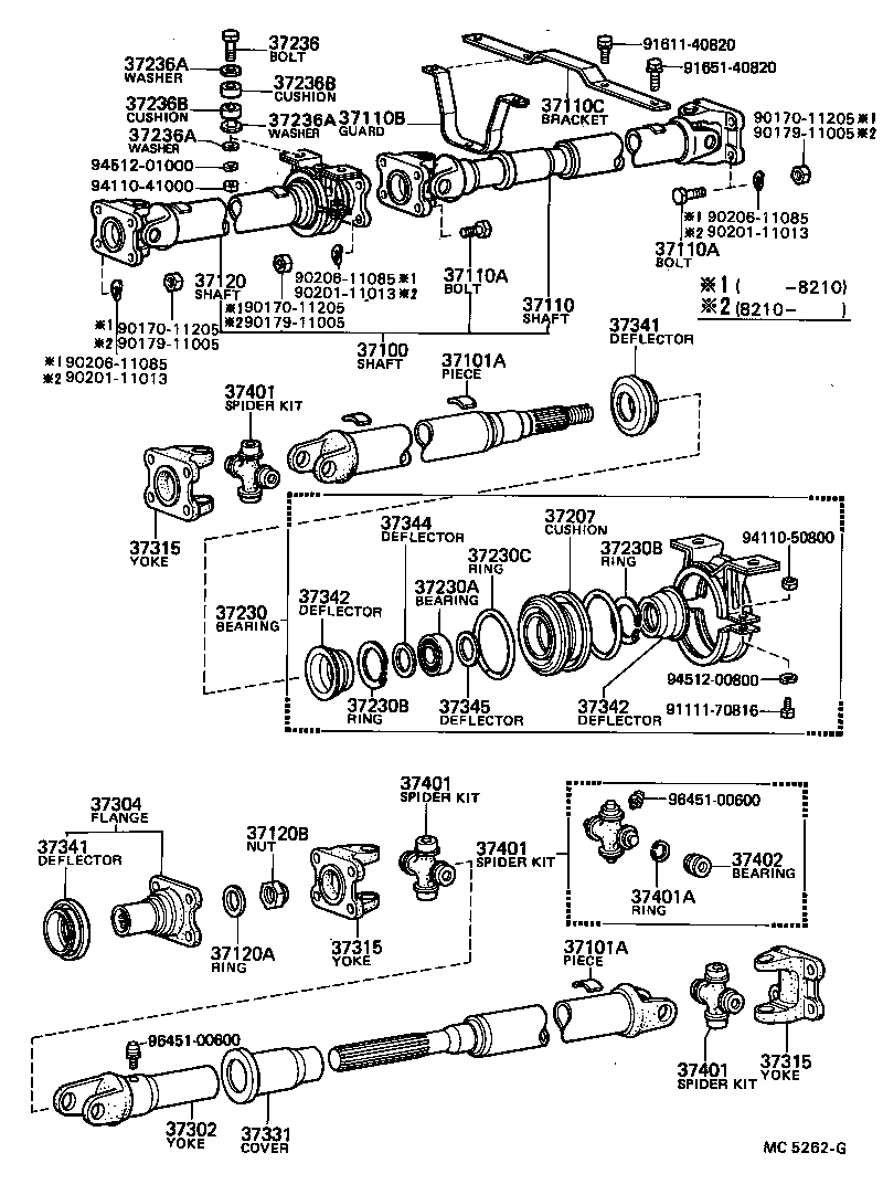 DYNA | PROPELLER SHAFT UNIVERSAL JOINT