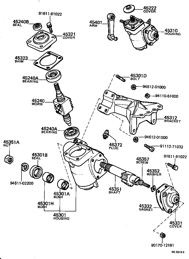  DYNA |  STEERING COLUMN SHAFT