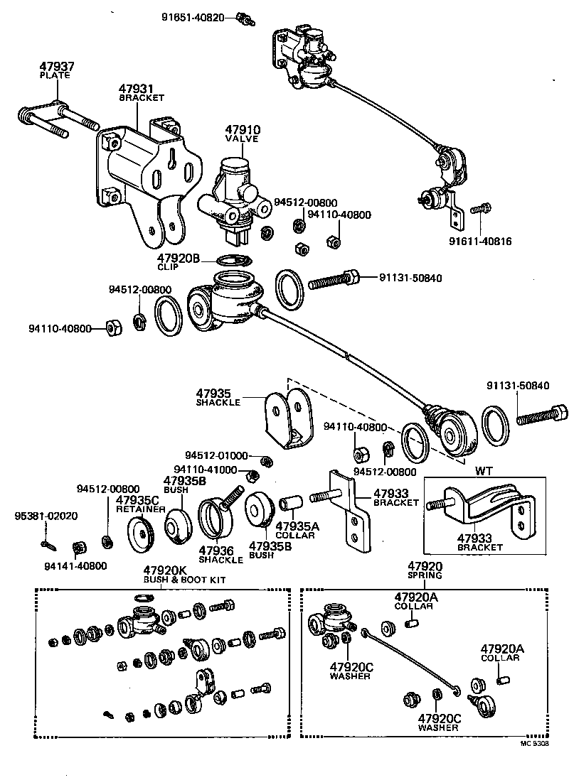  DYNA |  BRAKE TUBE CLAMP