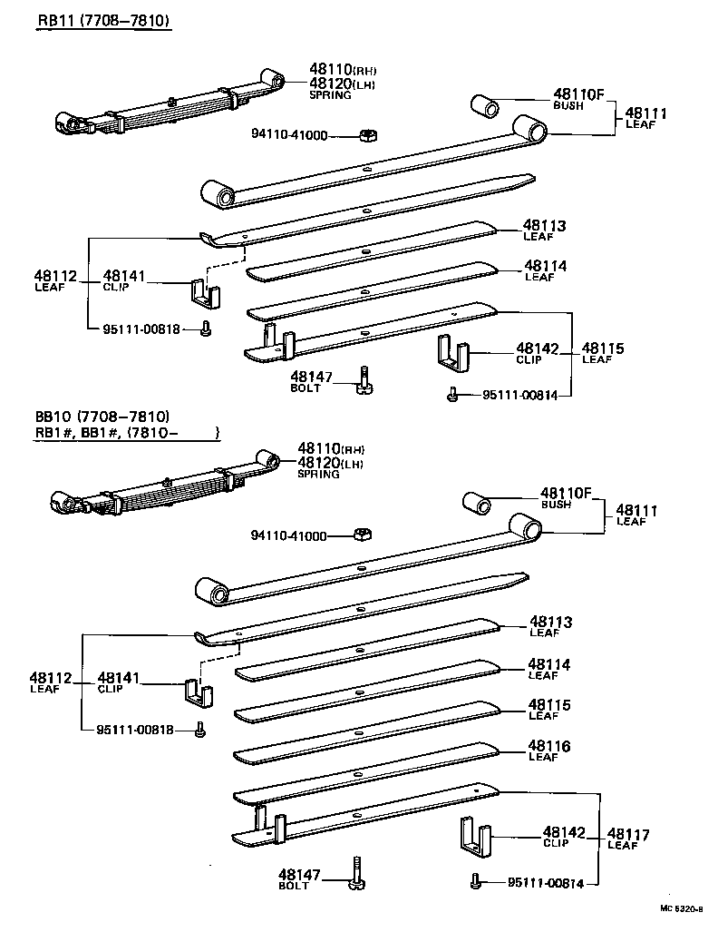  COASTER |  FRONT SPRING SHOCK ABSORBER