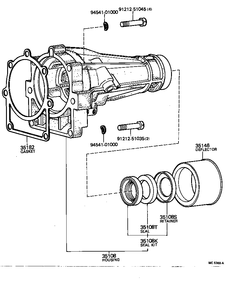  CROWN |  EXTENSION HOUSING ATM
