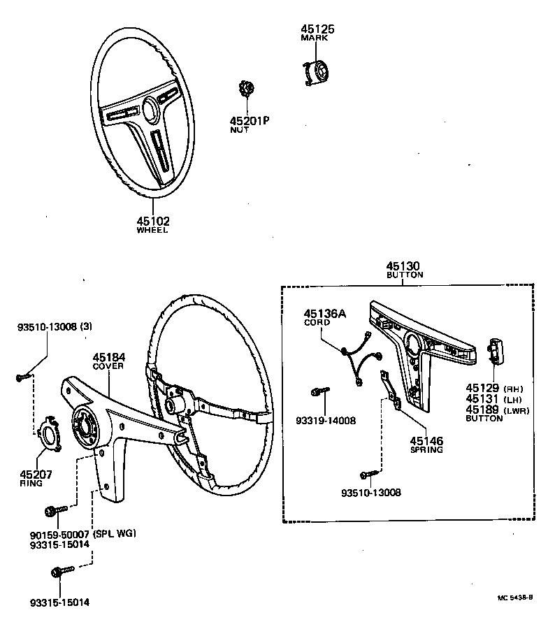  TOWN MASTERACE V WG |  STEERING WHEEL