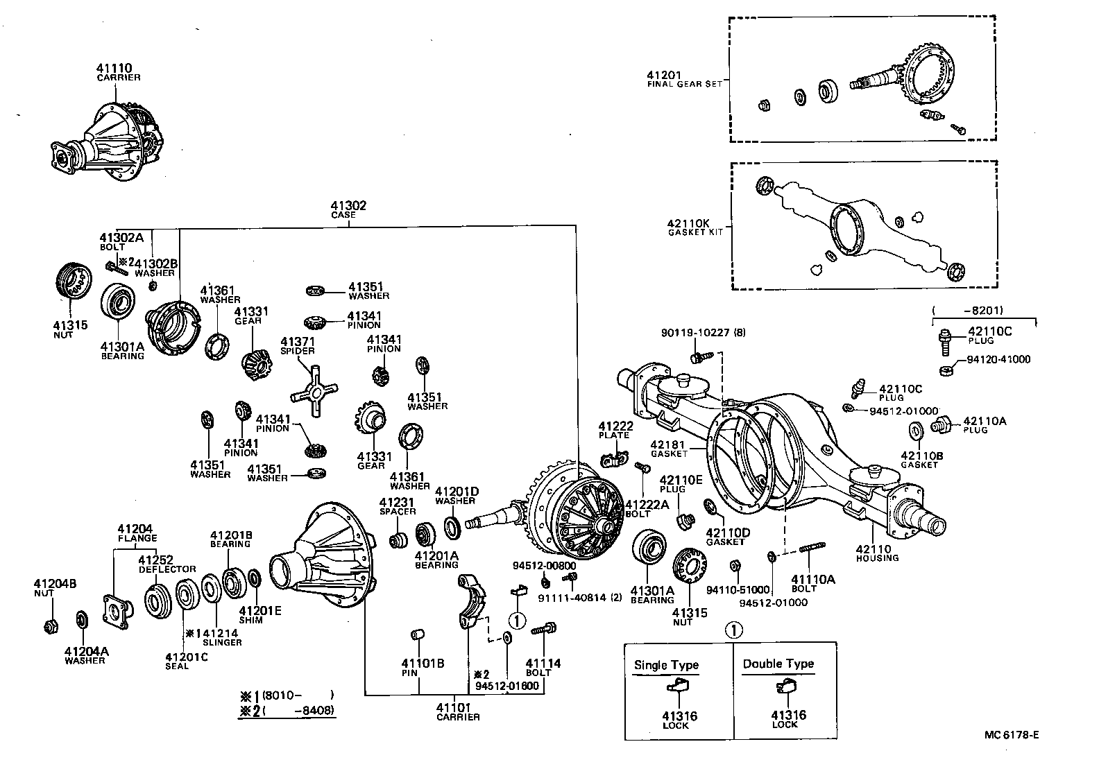  STOUT |  REAR AXLE HOUSING DIFFERENTIAL