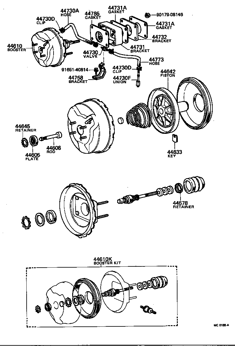  STOUT |  BRAKE BOOSTER VACUUM TUBE