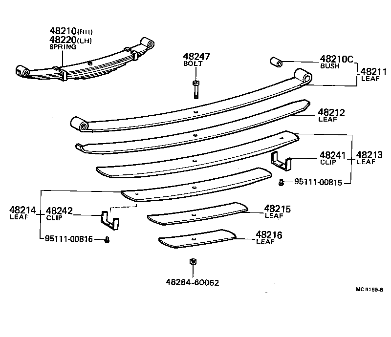  STOUT |  REAR SPRING SHOCK ABSORBER