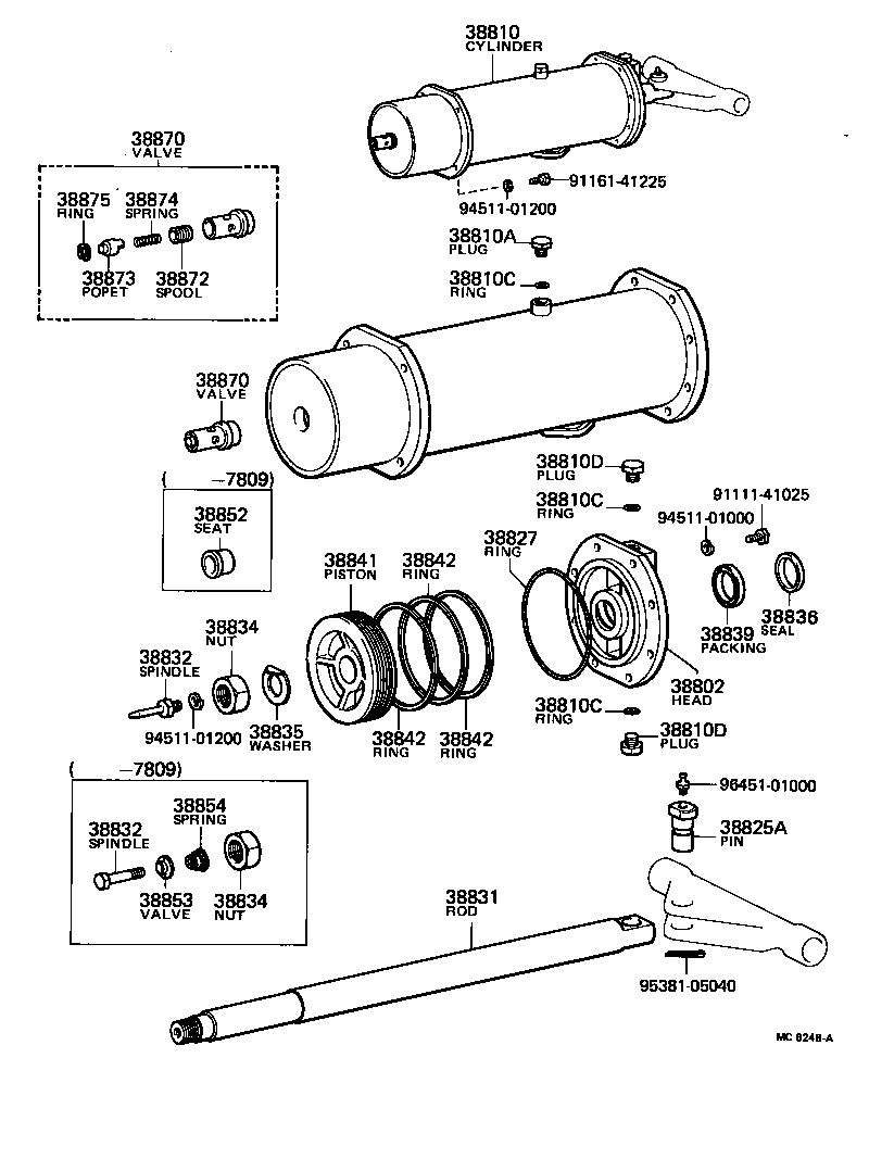  DYNA |  HOIST CYLINDER