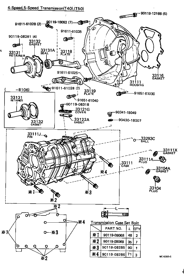  SPRINTER |  CLUTCH HOUSING TRANSMISSION CASE MTM