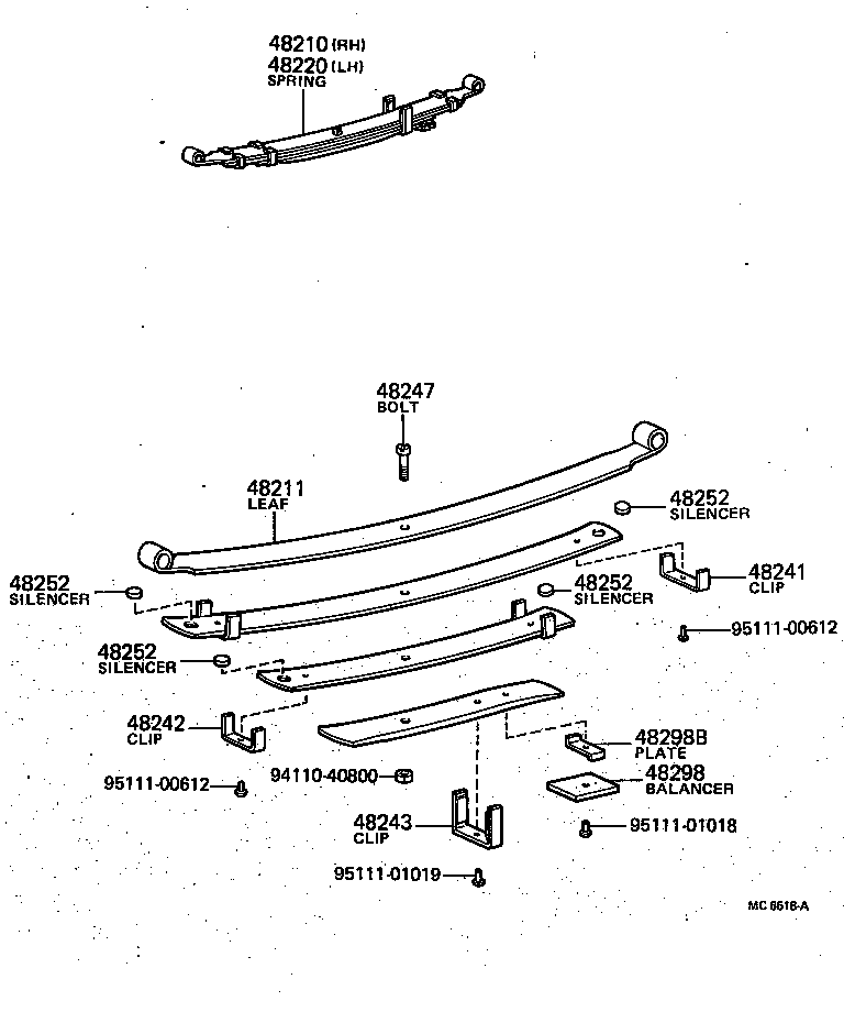  CROWN |  REAR SPRING SHOCK ABSORBER