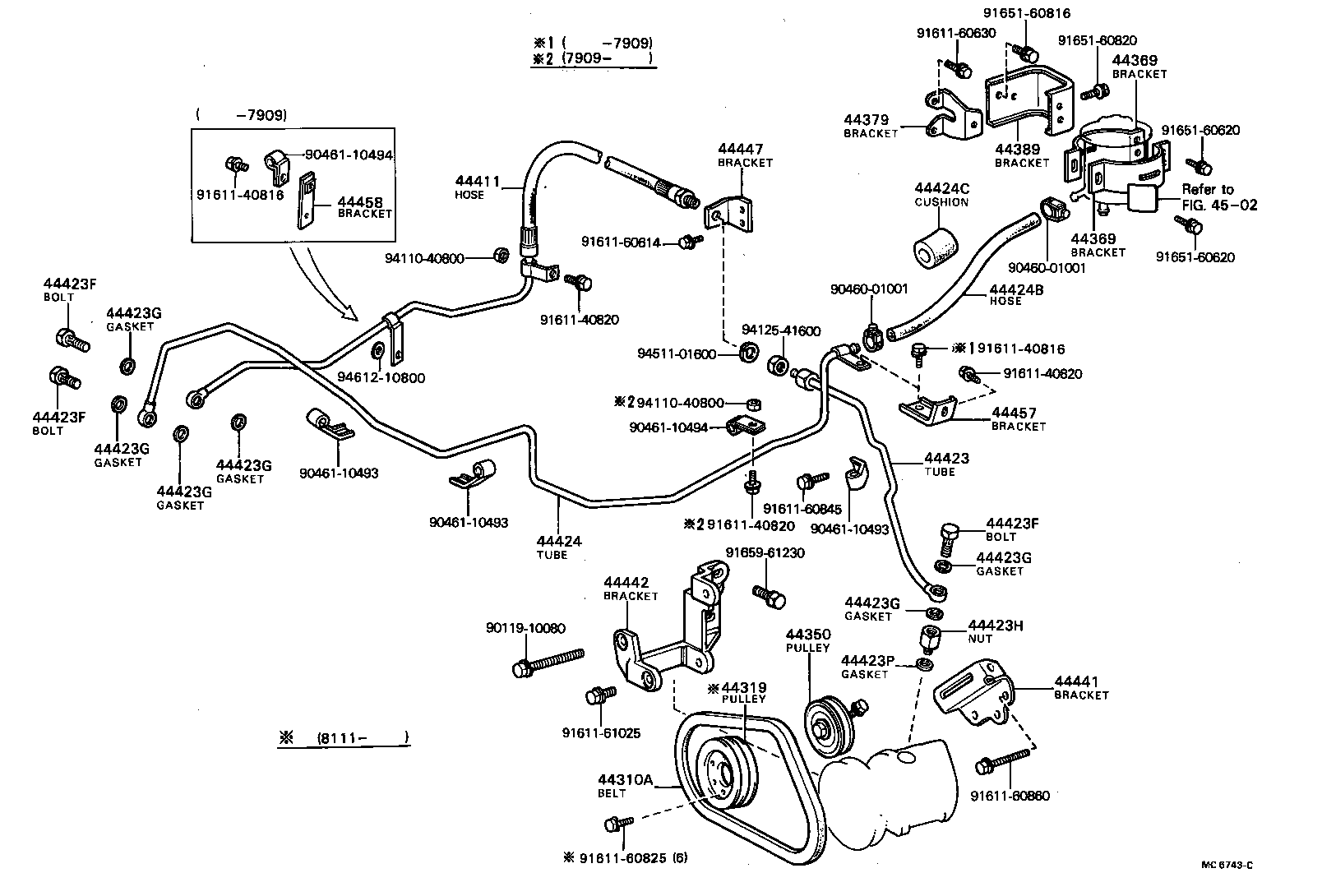  DYNA |  POWER STEERING TUBE