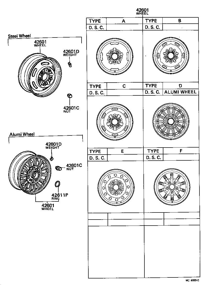  CROWN |  DISC WHEEL WHEEL CAP