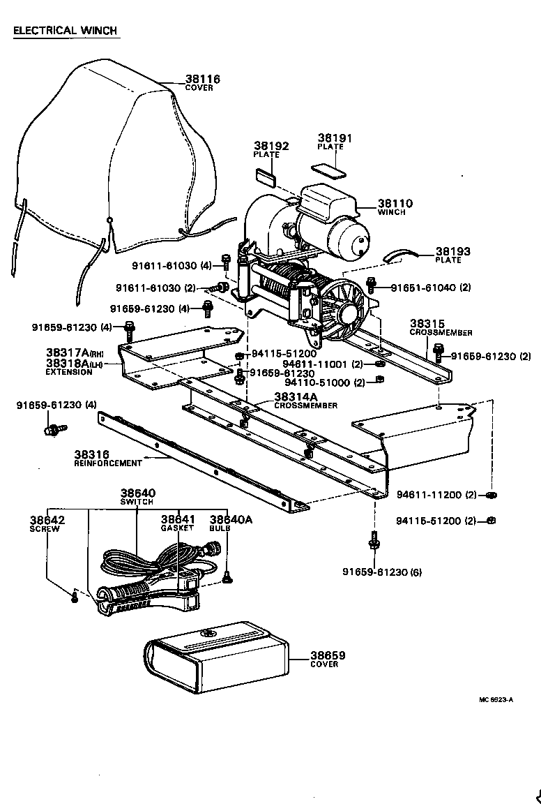  BLIZZARD |  TRANSFER VALVE BODY VALVE LEVER