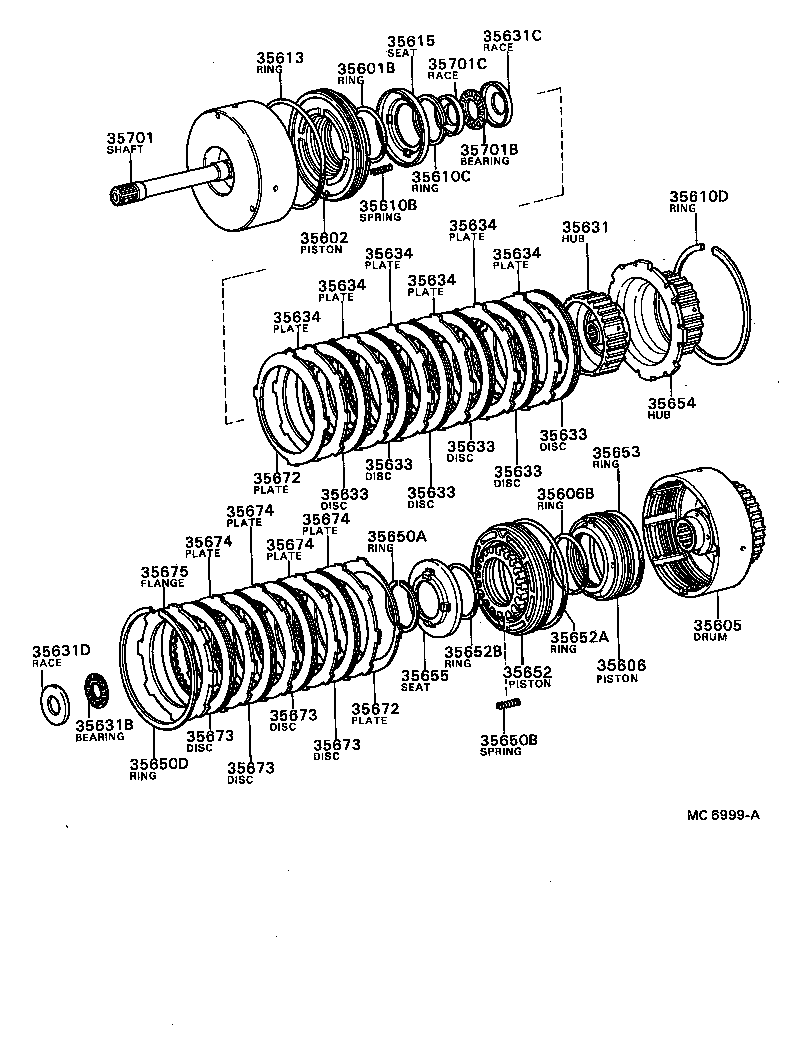  CENTURY |  BRAKE BAND MULTIPLE DISC CLUTCH ATM